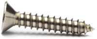 self tapping screws countersunk 304 stainless steel
