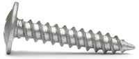 Wafer Button Head Needle Point Screws Galvanised
