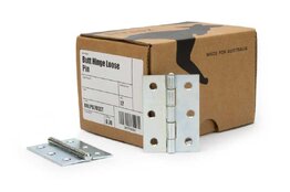 Butt Hinge Loose Pin Zinc 70x50 Box 12