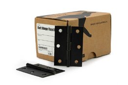 Butt Hinge Fixed Pin Matte Black 85x60 Box 12