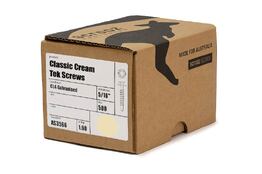 Classic Cream 10g x 16mm Tek Screws Box 500