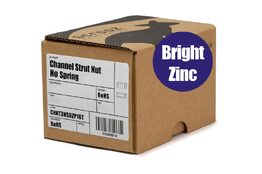 Channel Strut Nut No Spring Zinc M8 Box 100