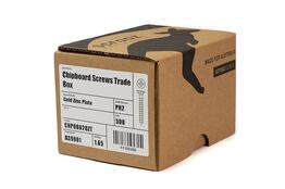 Chipboard Screws PH2 8g x 28mm YZP Trade Box 500