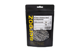 10g x 65mm 304 Stainless Decking Screws pack 100