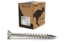 12g x 75mm 304 Stainless Decking Screws box 1000