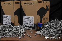 12g x 50mm 304 Torx Decking Screw 2000pc Bundle