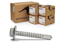 10g x 16mm Hex Metal Tech Screws CL4 Carton 2000