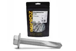 Series 600 12g x 38mm Metal Tek Screws Pack 50