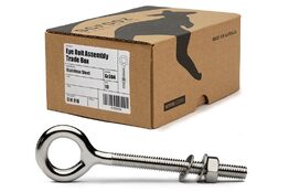 M6 x 40mm Eye Bolt Kit 304 Stainless Box 10