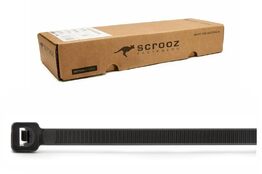 Free 2.5mm x 100mm Cable Ties Black Pack 100