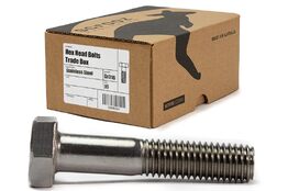 M20 x 120mm Hex Bolts Stainless 316 Box 10