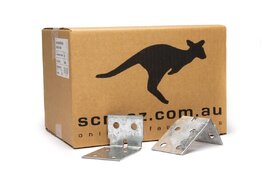 HD Angle Bracket Galv M10 - 60 x 100 x 70 CTN 100