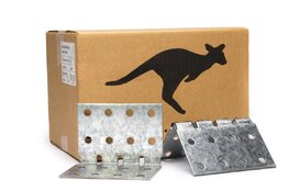 HD Angle Bracket Galv M10 - 100 x 100 x 140 CTN 40