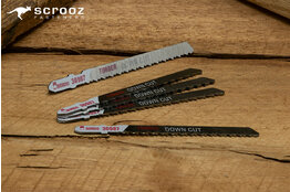 Jigsaw Blades Wood Down Cut Pack 5