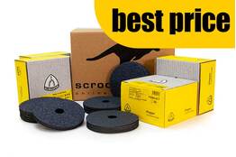 Fibre Discs CS565 100 X 16mm 80 Grit Box 100