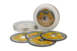 Cutting Discs A60TZ 125mm x 1.0 x 22mm 10 Pack Tin 