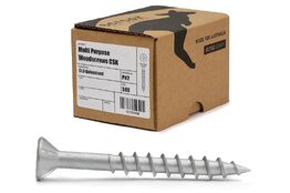 Multi Purpose Gal Screws 8g x 28mm Trade Box 500