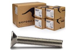 M3 x 6mm Machine screws CSK 316  CTN 500