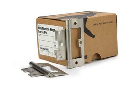 Non Mortise Hinge Loose Pin Satin 304SS 100x65 Box 12