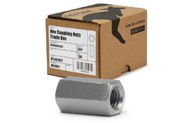 M12 x 36mm Coupling Nuts Galvanised box 50