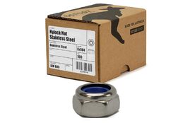 M6 nylock nuts stainless steel 304 box 100