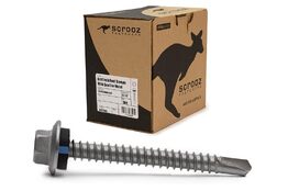 12g x 55mm Metal Roofing Tech Screws box 500