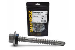 12g x 39mm Metal TiteGrip Roofing Screws pack 50