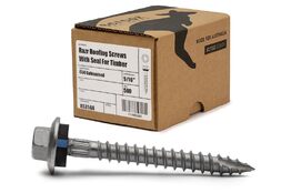 12g x 25mm Razr Roofing Screws Timber C5 box 500