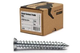 Raptr concrete screws 70mm BZP box of 100