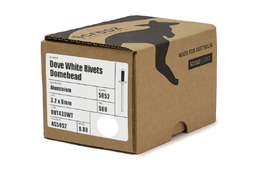 Dover White Rivets #43 Trade Box 1000
