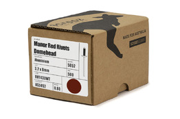 Manor Red Rivets #54 Trade Box 1000