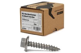 10g x 20mm Razr Hex Head Screws Gal box 500