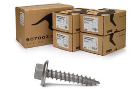 14g x 50mm Razr Hex Head Screws Gal CTN 1000