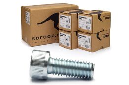 M4 x 40mm Socket Cap Screws Zinc Carton 800