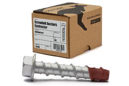 Screw Bolts Contractor Gal 6 x 50mm box 50