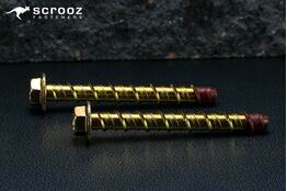 Screw Bolt Contractor Zinc 5 x 30mm Grab Pack 10