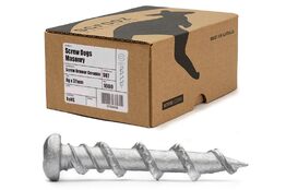 Screw Dogs Masonry Gal SQ 32mm Bulk Box 1000