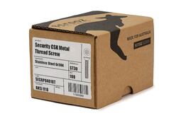 Security CSK metal thread ST30 M6 x 30mm box 100