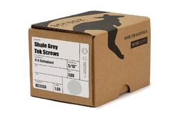 Shale Grey 10g x 16mm Tek Screws Box 500