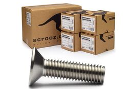 M3 x 12mm CSK Socket Screws 316 CTN 200