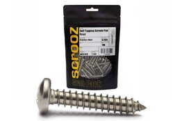 8g x 32mm 304 Stainless Self Tap PAN pack 100