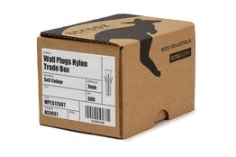 Wall plugs nylon 7mm x 35mm trade box of 500