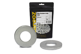 M6 x 16 flat washers galv pack 100