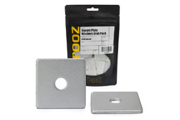 Square Plate Washers M12 x 50mm Galv pack 10