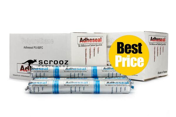 Adheseal PU-50FC 600ml White Twin Box 40