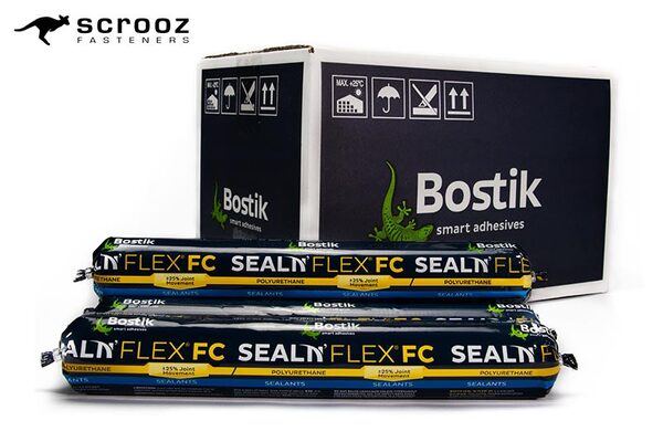 Bostik Seal n Flex FC Black 600ml Box 20