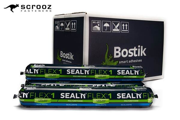 Bostik Seal N Flex 1 Black 600ml Box 20