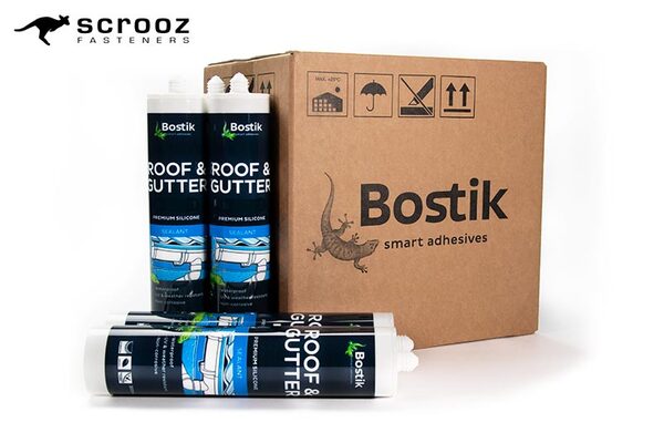 Bostik Roof and Gutter White 300ml Box 20