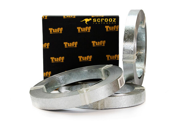 Hoop Iron Not Punched Gal 0.8mm 30m Roll