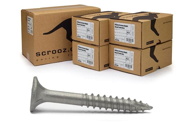 14g x 100mm Bugle Batten GAL Bulk Carton 500